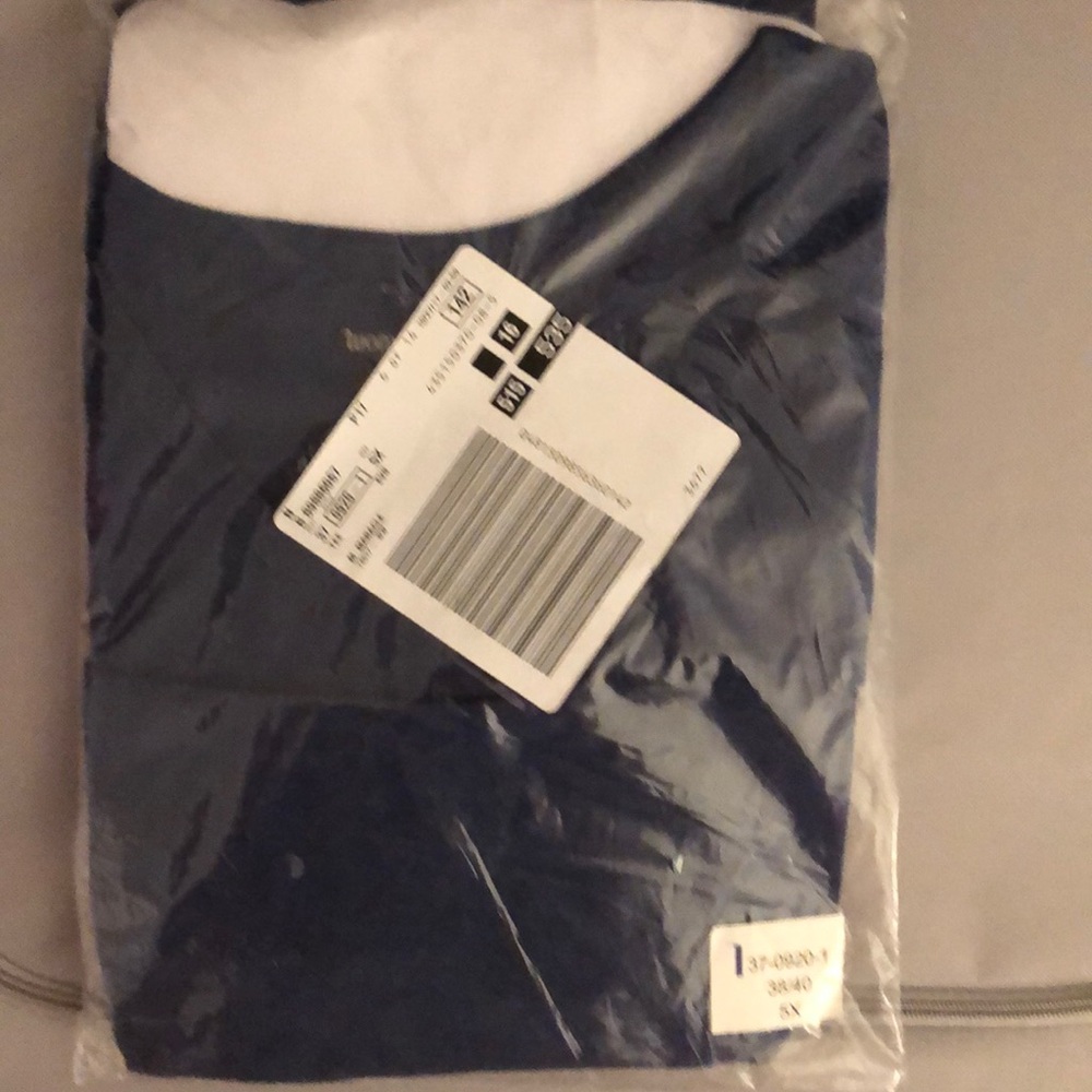 Navy Blue Long Sleeve 5X